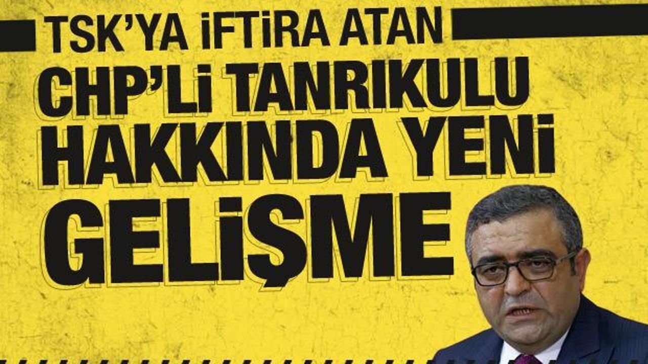 Adalet Bakanı Tunç'tan Sezgin Tanrıkulu açıklaması: Soruşturma izni verildi