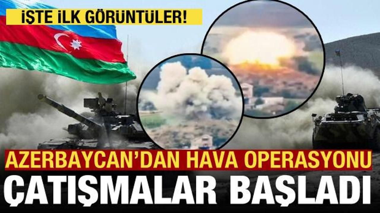 Azerbaycan Karabağ'da terörle mücadele operasyonu başlattı