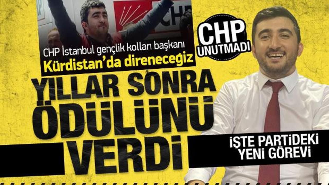 CHP'de PKK destekçisi isme görev verildi