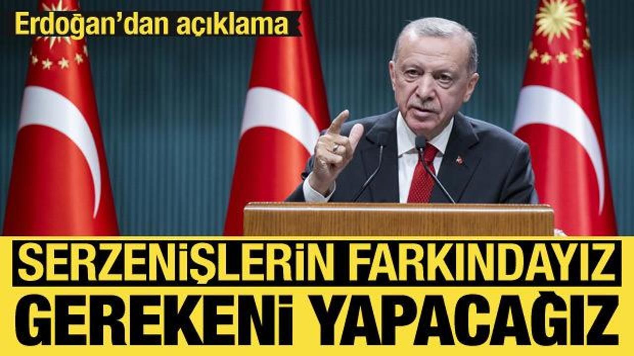 Erdoğan'dan emekli maaşı açıklaması: Gerekli düzenlemeleri yapacağız