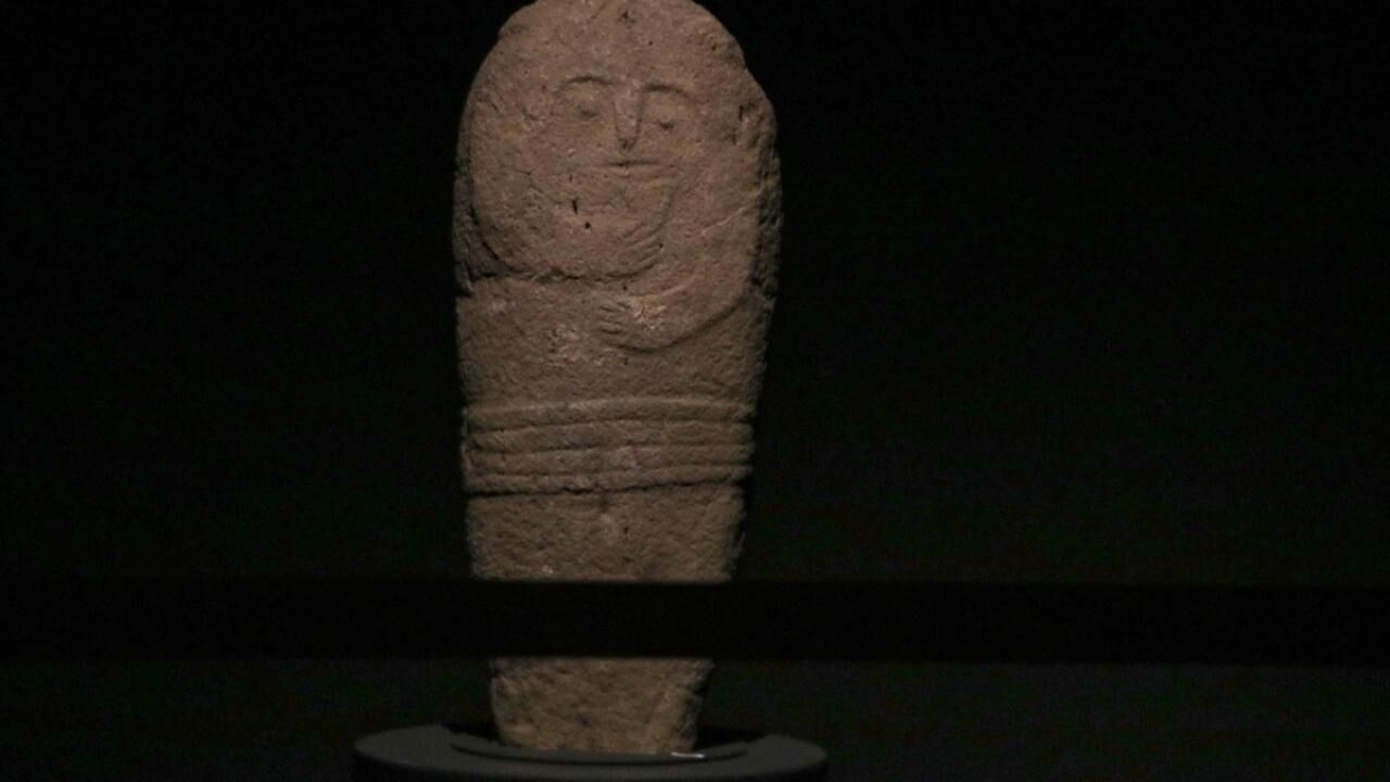 3 yıl önce bulunan 'Taş baba' ilk kez sergilenecek... Türkiye'de örneği yok