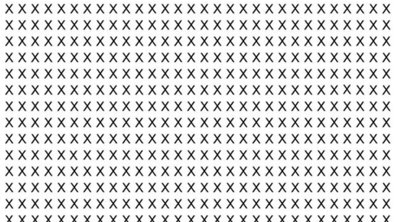 Görsel zekasına güvenenler ekran başına: X’lerin arasına gizlenmiş 5 Y’yi 7 saniyede bulun!