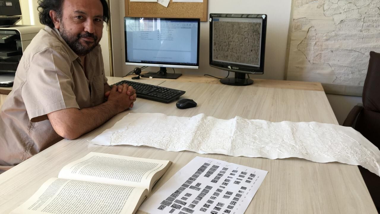 Fethiye'de tarihi yeniden yazdıracak 2 bin 100 yıllık yazıt