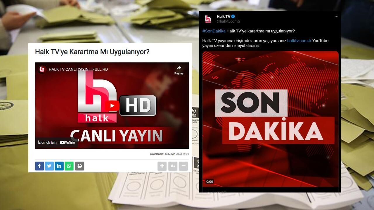 'Halk TV'ye karartma uygulanıyor' iddiası çürütüldü