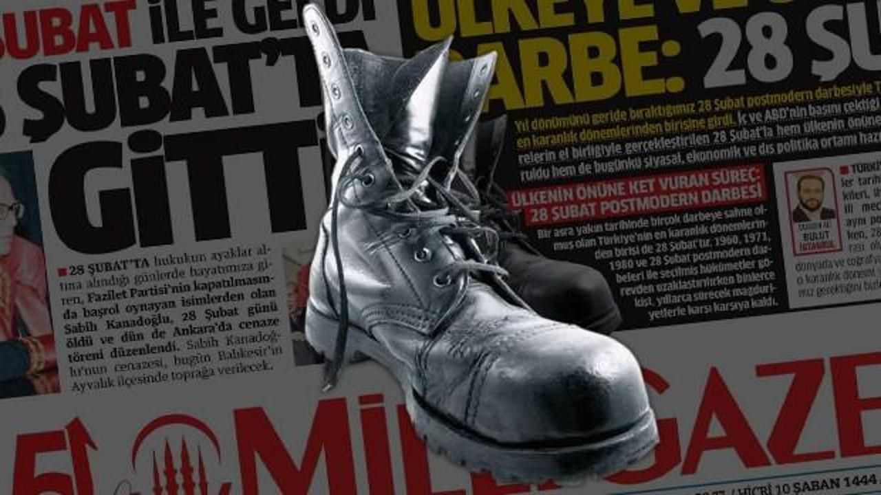 Milli Gazete 28 Şubat'ı 2 gün sonra hatırladı