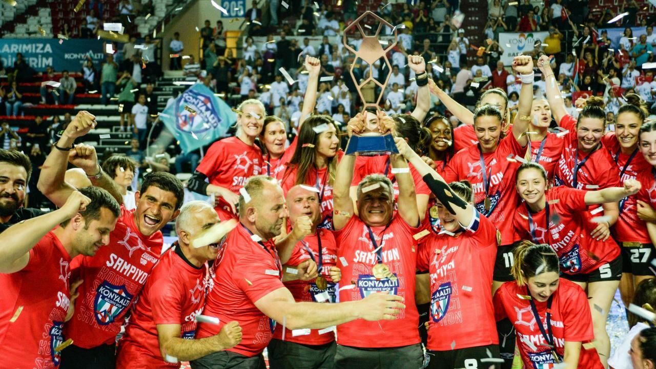 Konyaaltı Belediyespor'dan tarihi başarı! Avrupa şampiyonu oldu