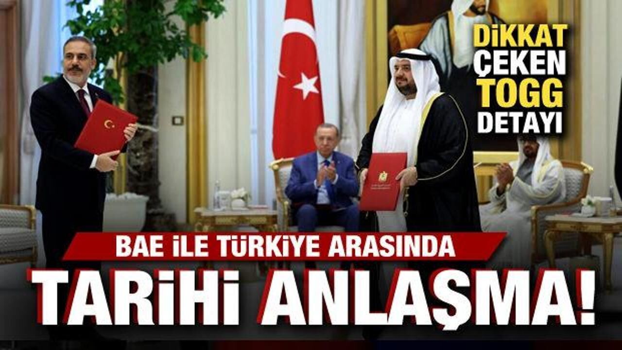 BAE ile Türkiye arasında tarihi anlaşma!