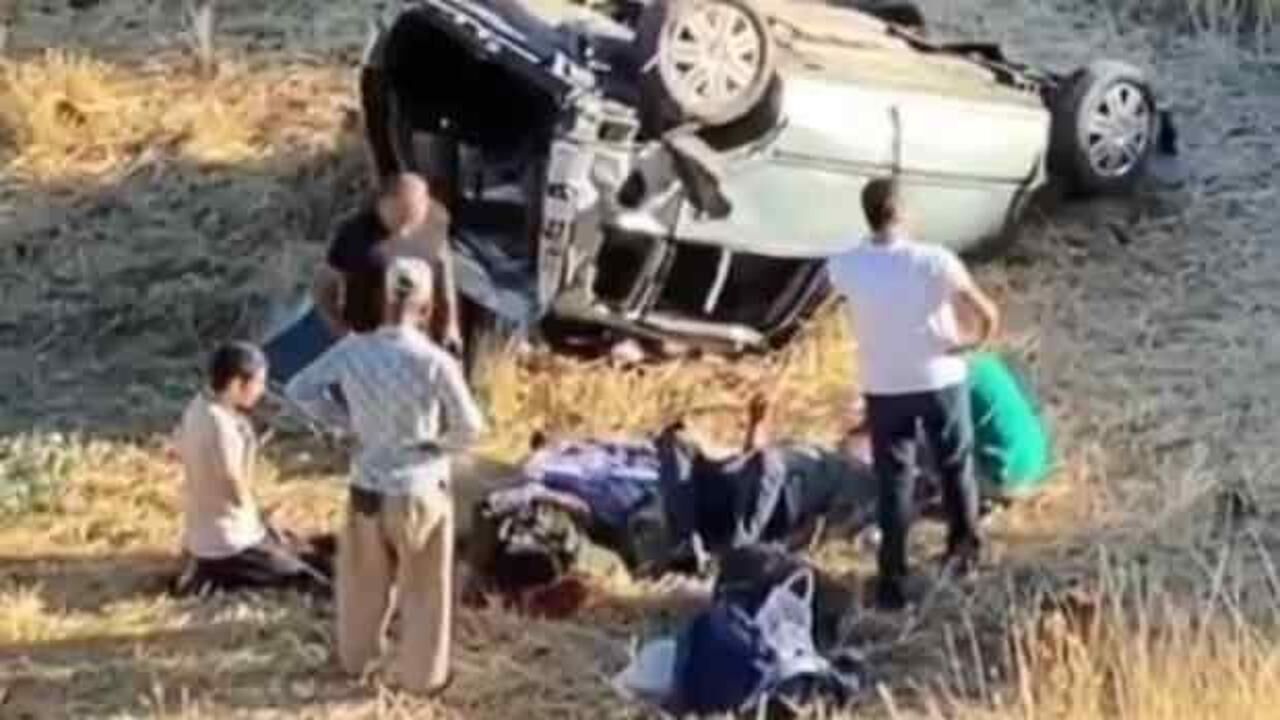 Adıyaman'da feci kaza: 1 ölü, 4 yaralı