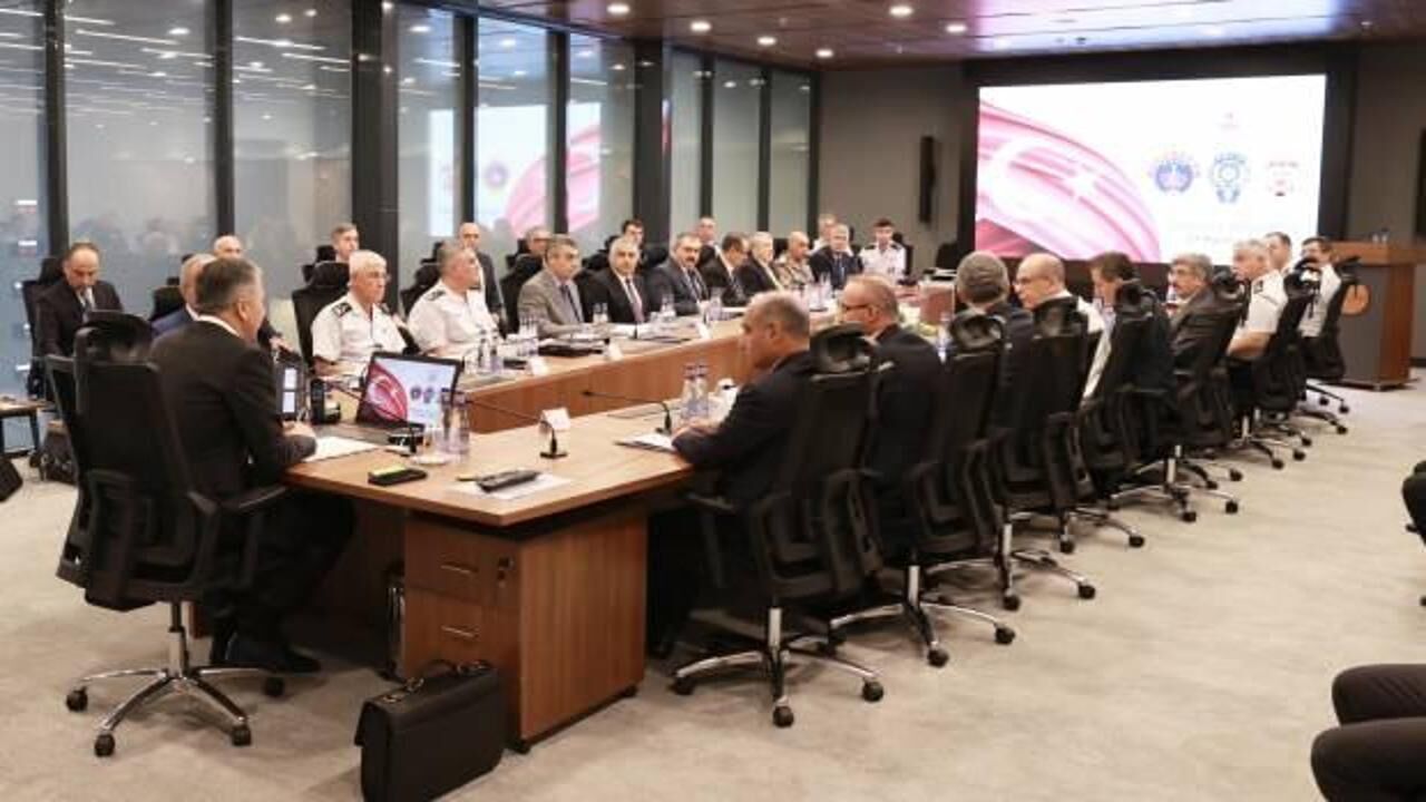 İçişleri'nde '‘Güvenlik, İstihbarat, Koordinasyon’ toplantısı