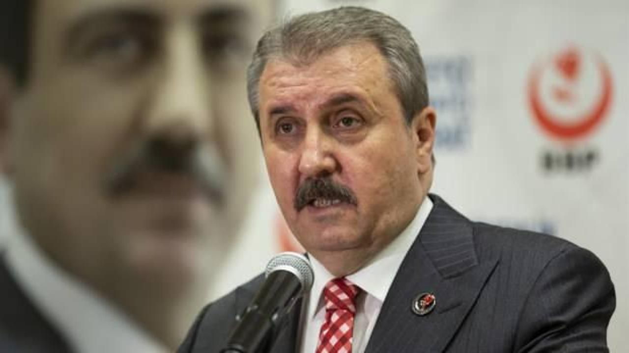 BBP lideri Destici yerel seçim kararını açıkladı