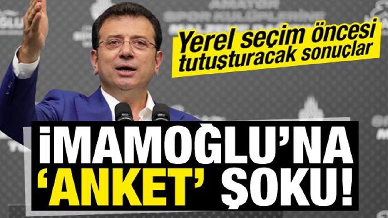 İBB Başkanı Ekrem İmamoğlu'na 'anket' şoku! Çarpıcı sonuçlar...