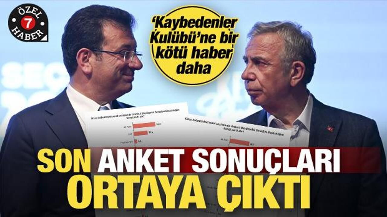 Son anket sonuçları ortaya çıktı