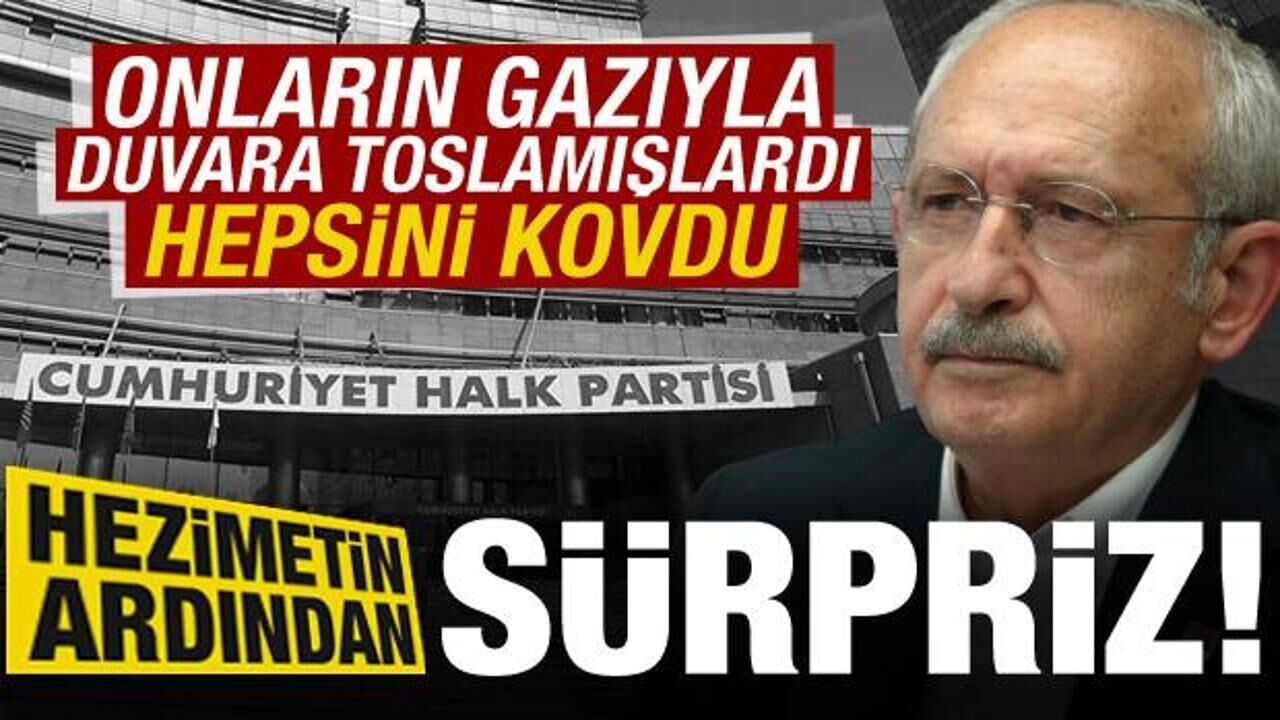 Seçim hezimetinin ardından Kılıçdaroğlu'ndan sürpriz hamle: Hepsini kovdu...
