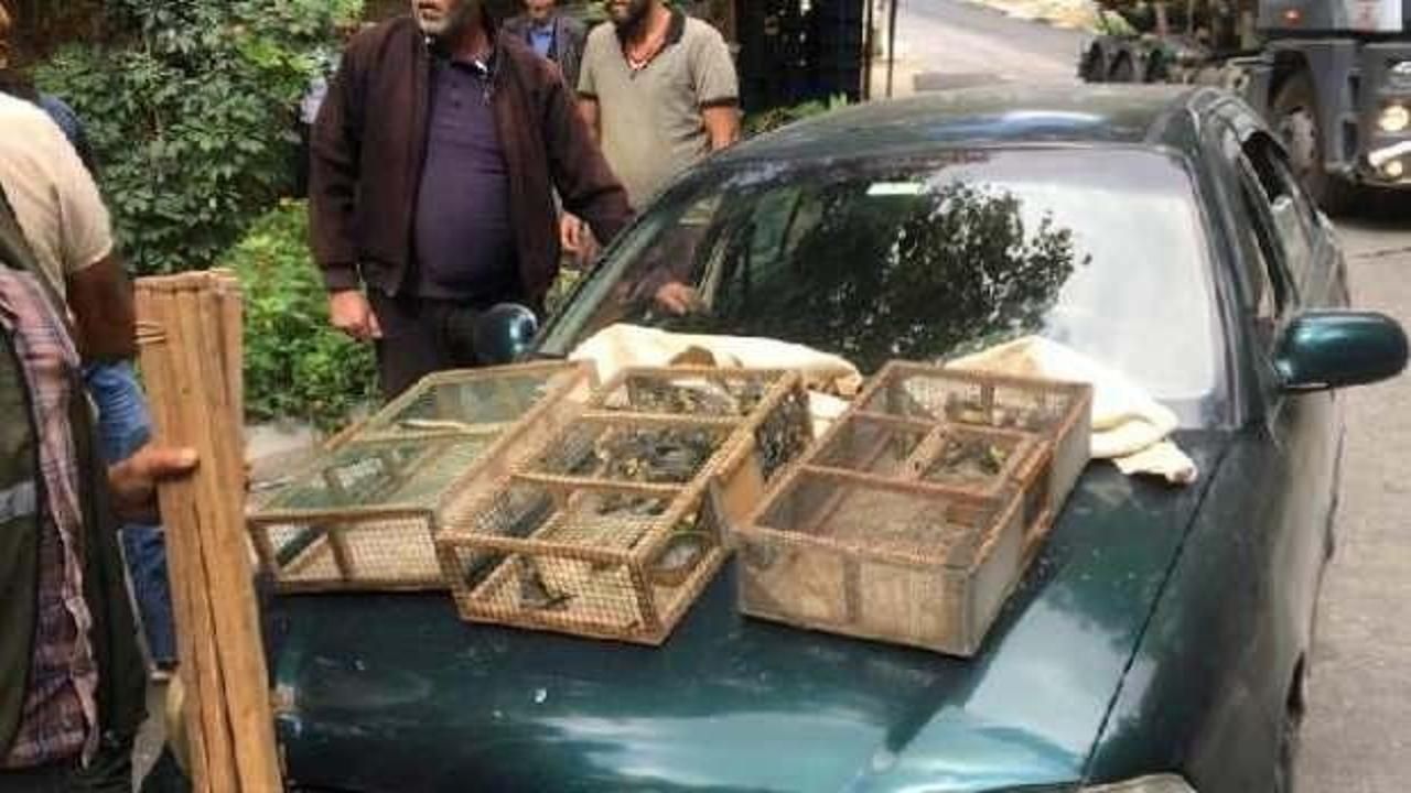 30 saka kuşu avına 73 bin lira ceza