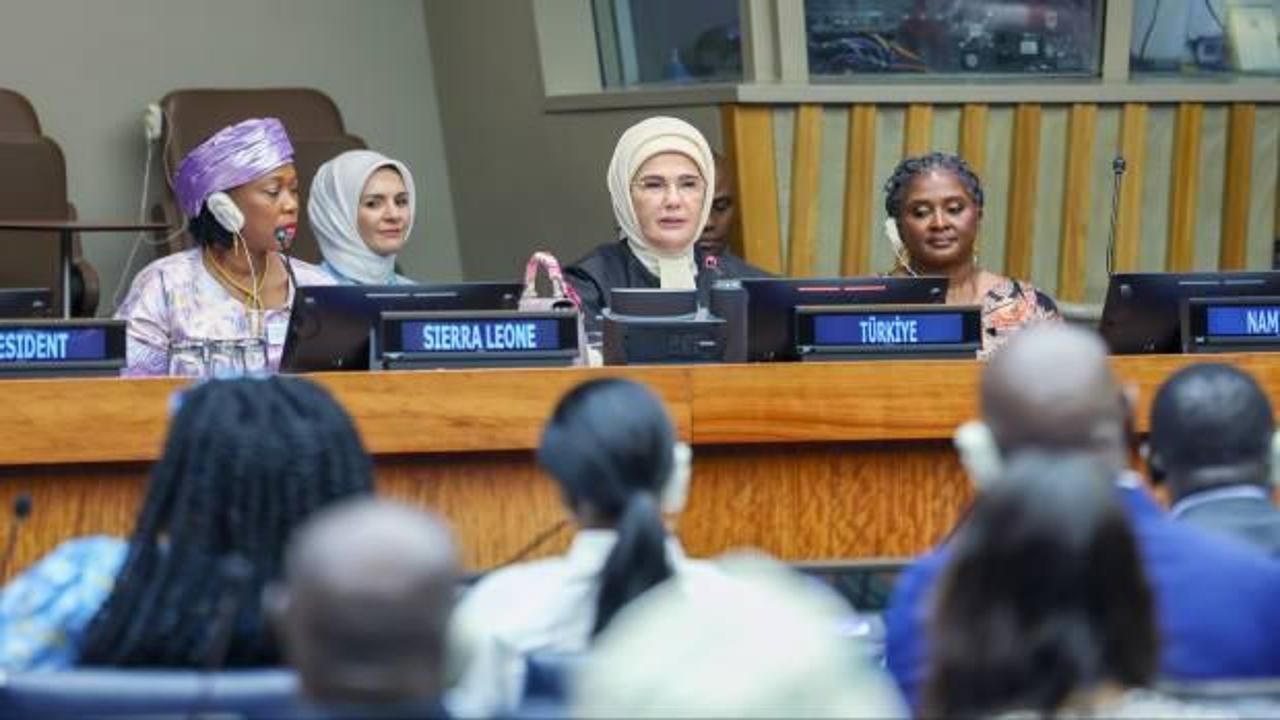 Emine Erdoğan, &#039;güç birliği çağrısı&#039; yaptı!