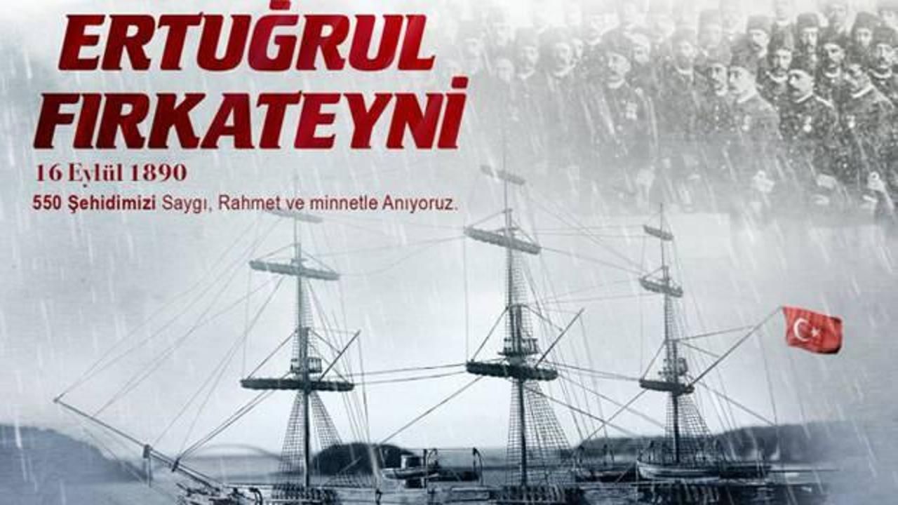 MSB, Ertuğrul Fırkateyni şehitleri için anma mesajı paylaştı