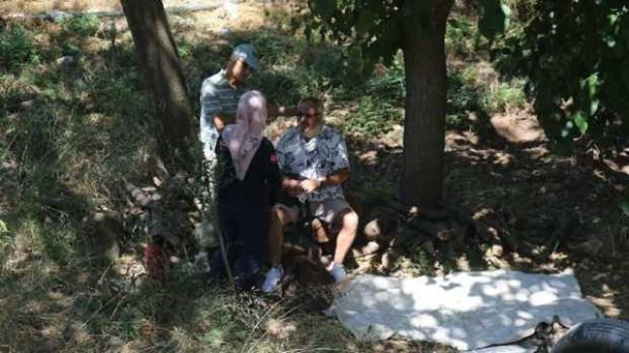 Otomobil dere yatağına düştü; sürücü yaralı