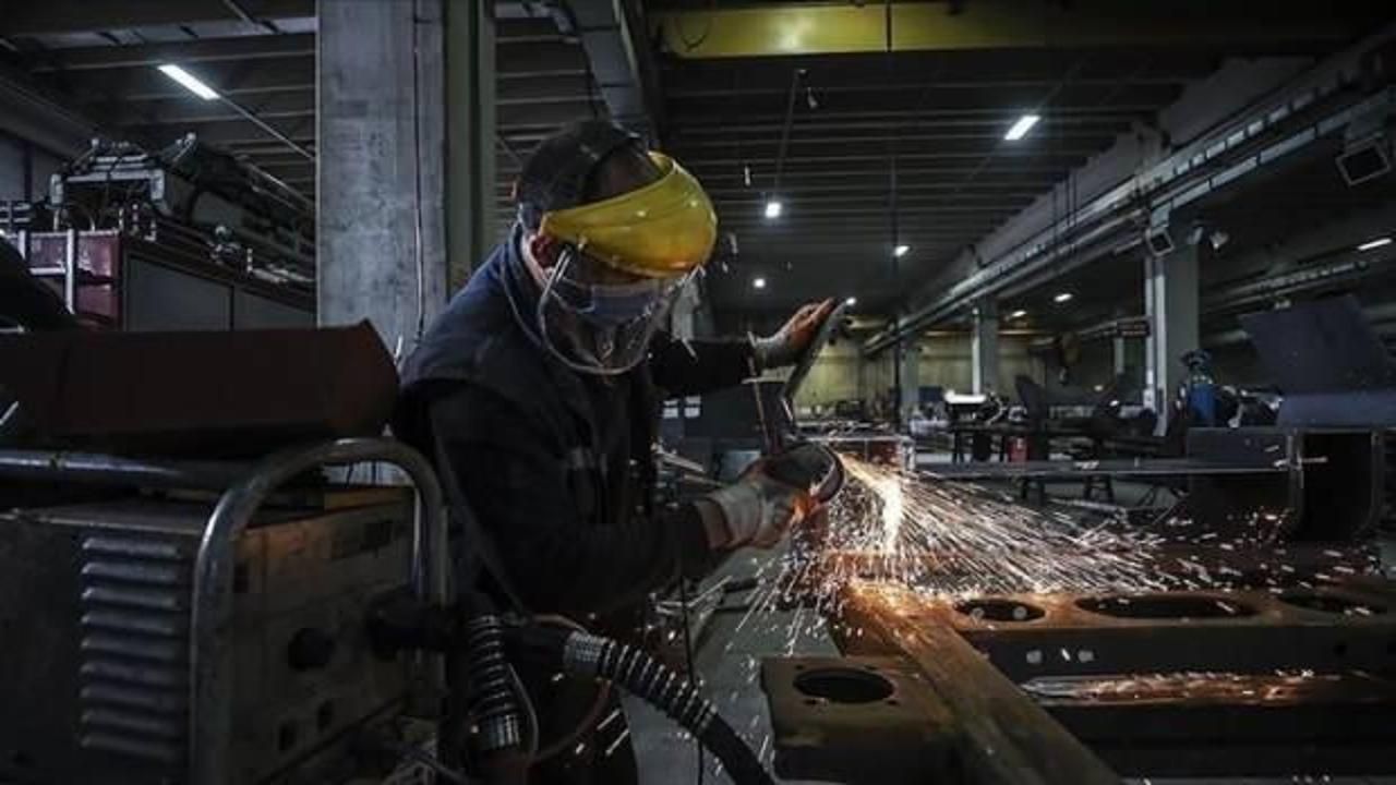 Sanayide çalışan kişi başına üretim endeksi 2. çeyrekte arttı