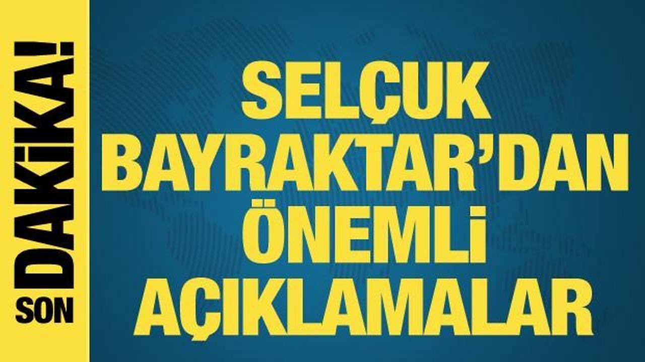 Selçuk Bayraktar, TEKNOFEST İzmir'de konuştu