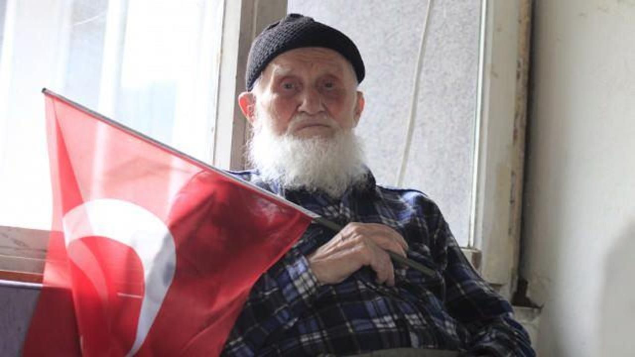 Recep dede 100 yaşında: Cumhuriyet'le aynı yaşta olmanın mutluluğunu yaşıyor