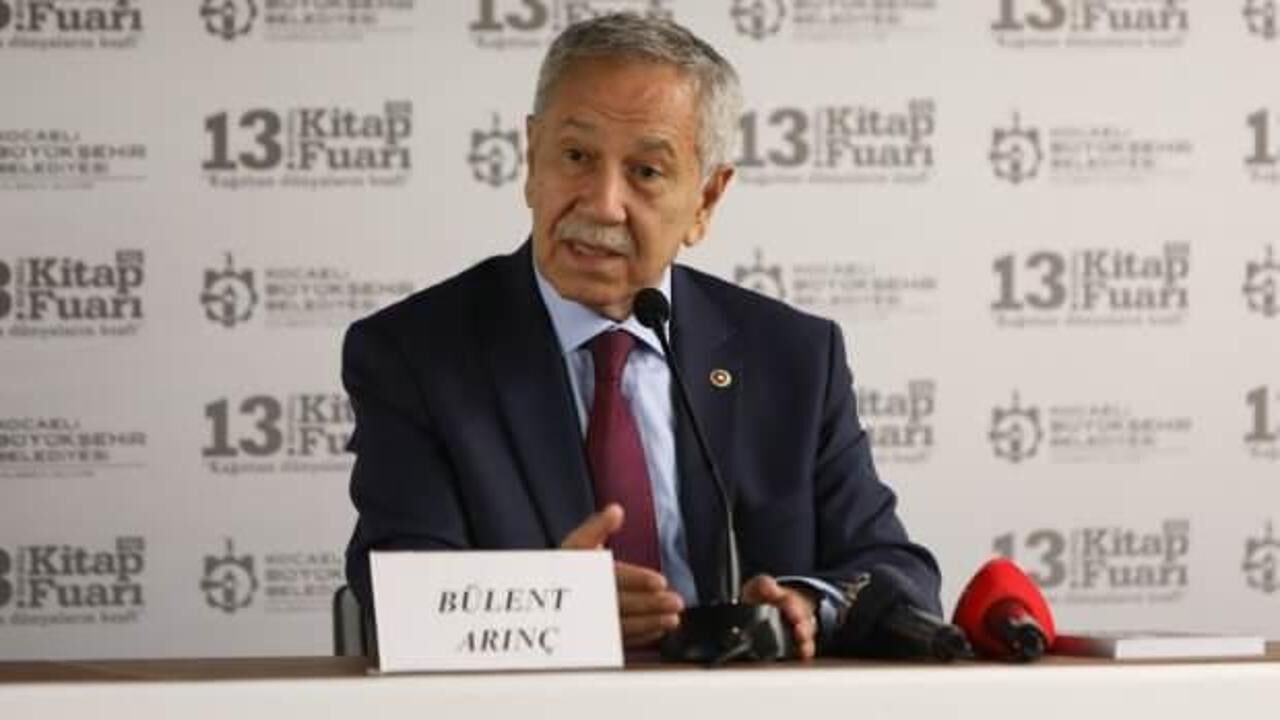 'Aksa Tufanı' operasyonu ile ilgili Bülent Arınç'tan tepki çeken çıkış!