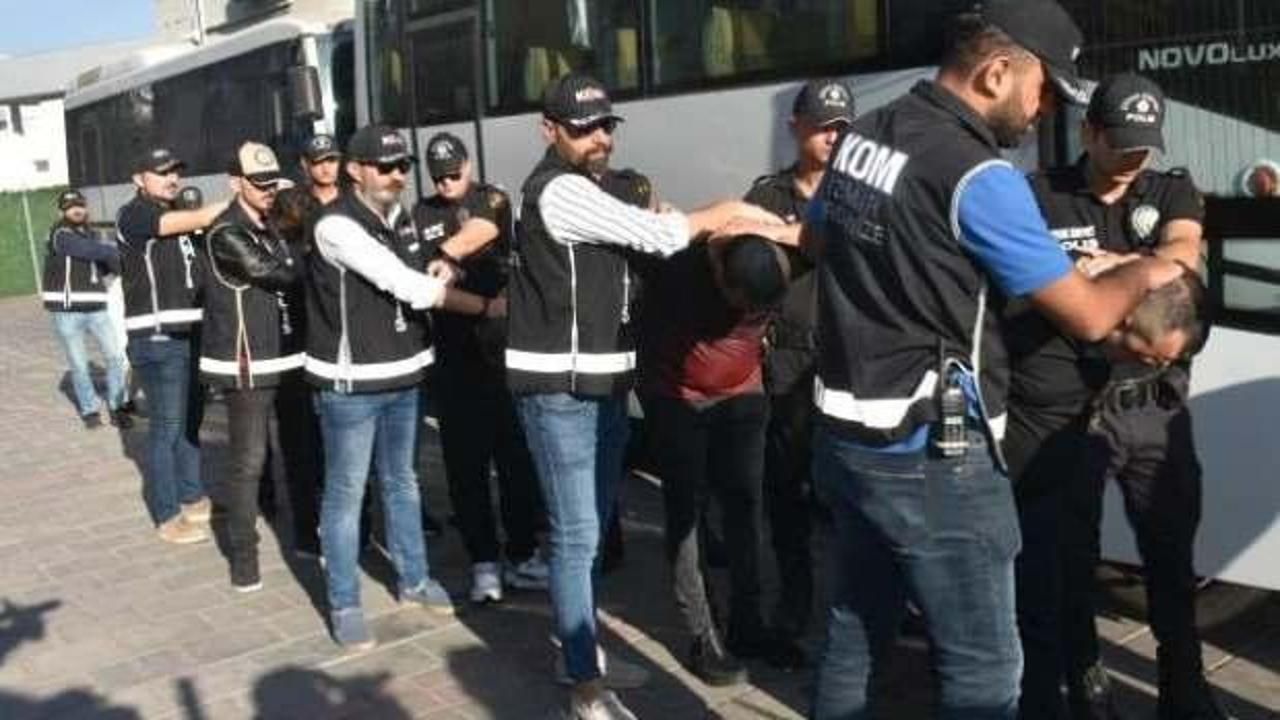 'Aktaşlar' suç örgütüne operasyonda 20 şüpheli adliyede