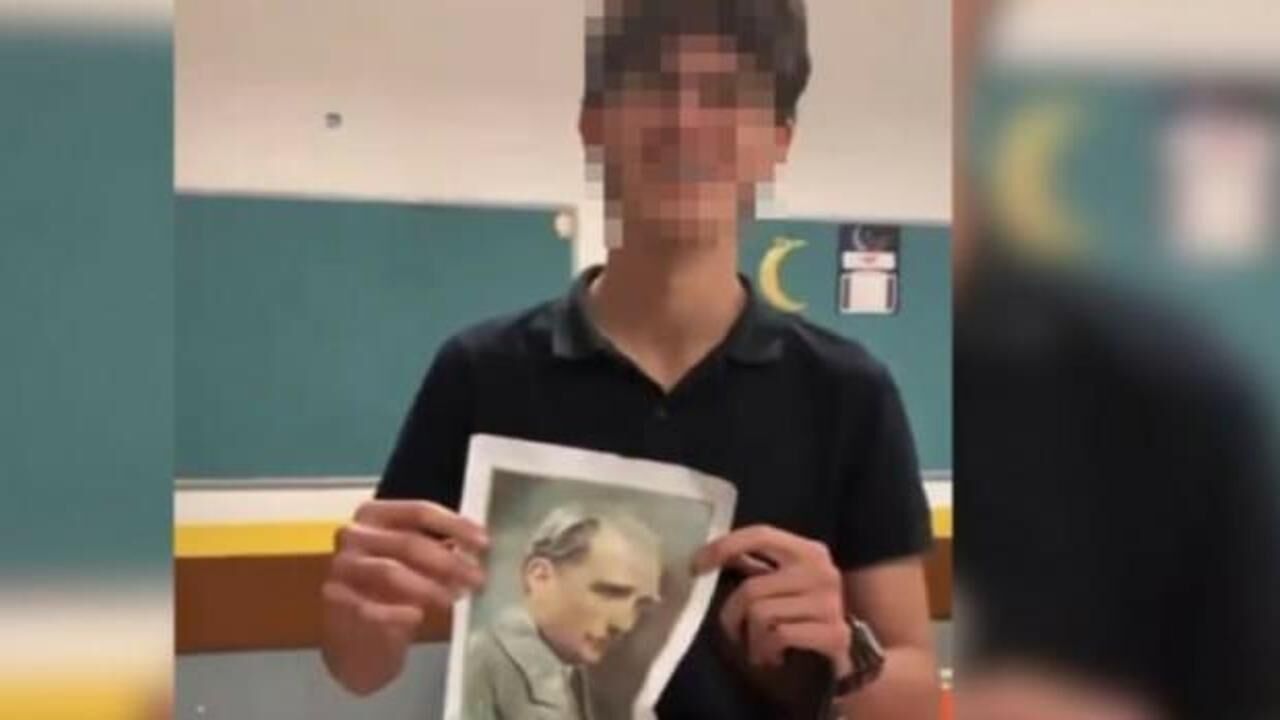 Atatürk'e hakaret eden liseli hakkında karar