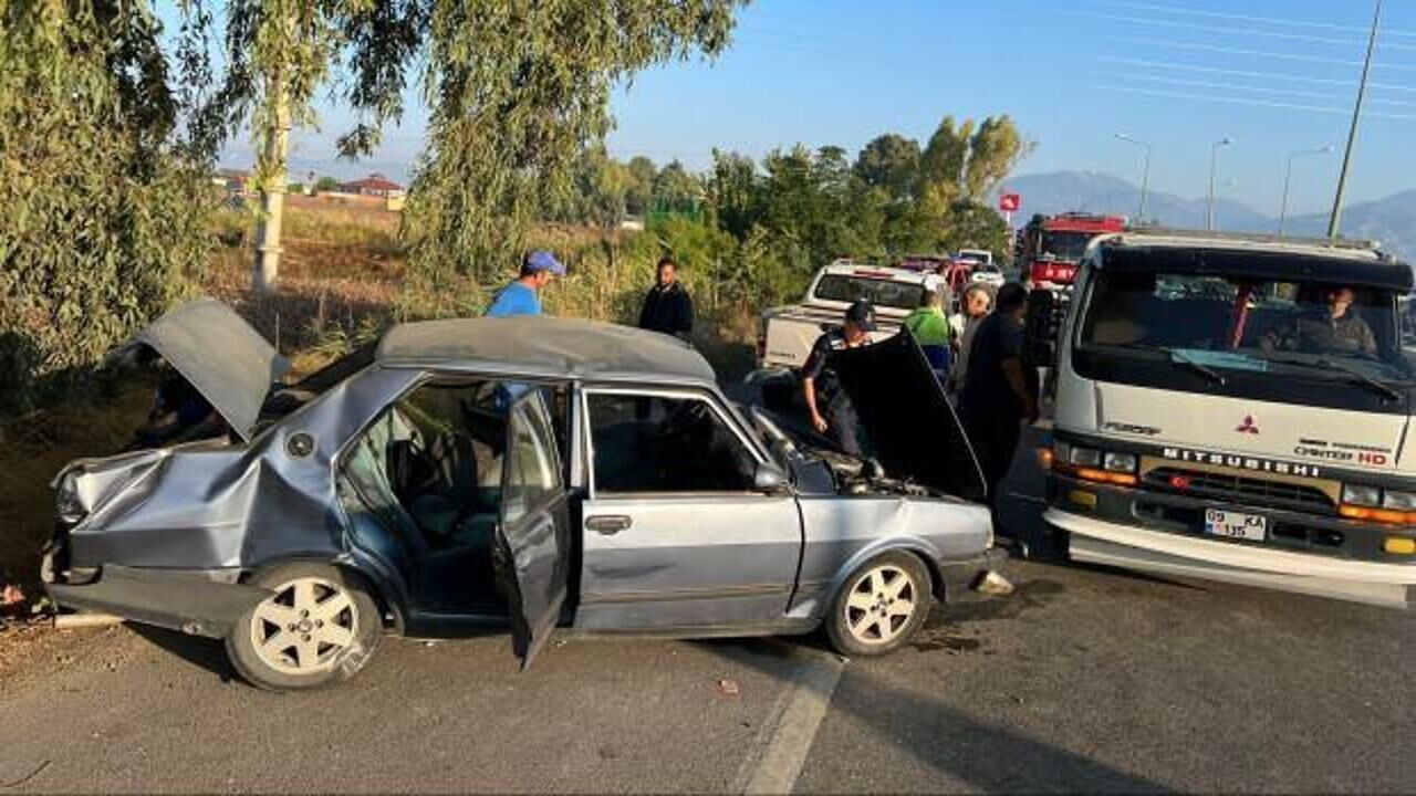 Aydın'da zincirleme kaza: 1 ölü 5 yaralı