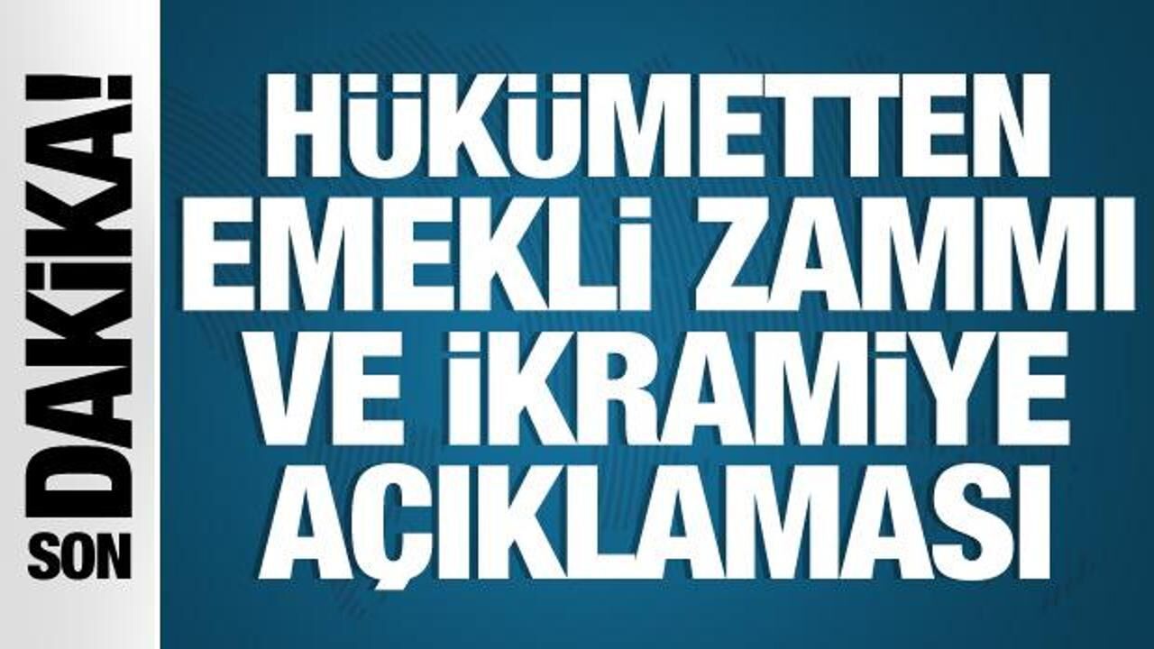Bakan Şimşek'ten emekli zammı ve ikramiye açıklaması