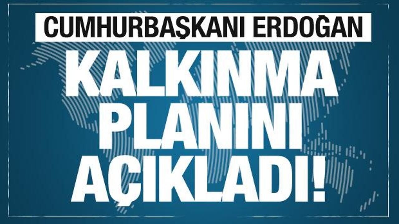 Cumhurbaşkanı Erdoğan 12'inci Kalkınma Planı'nı açıkladı