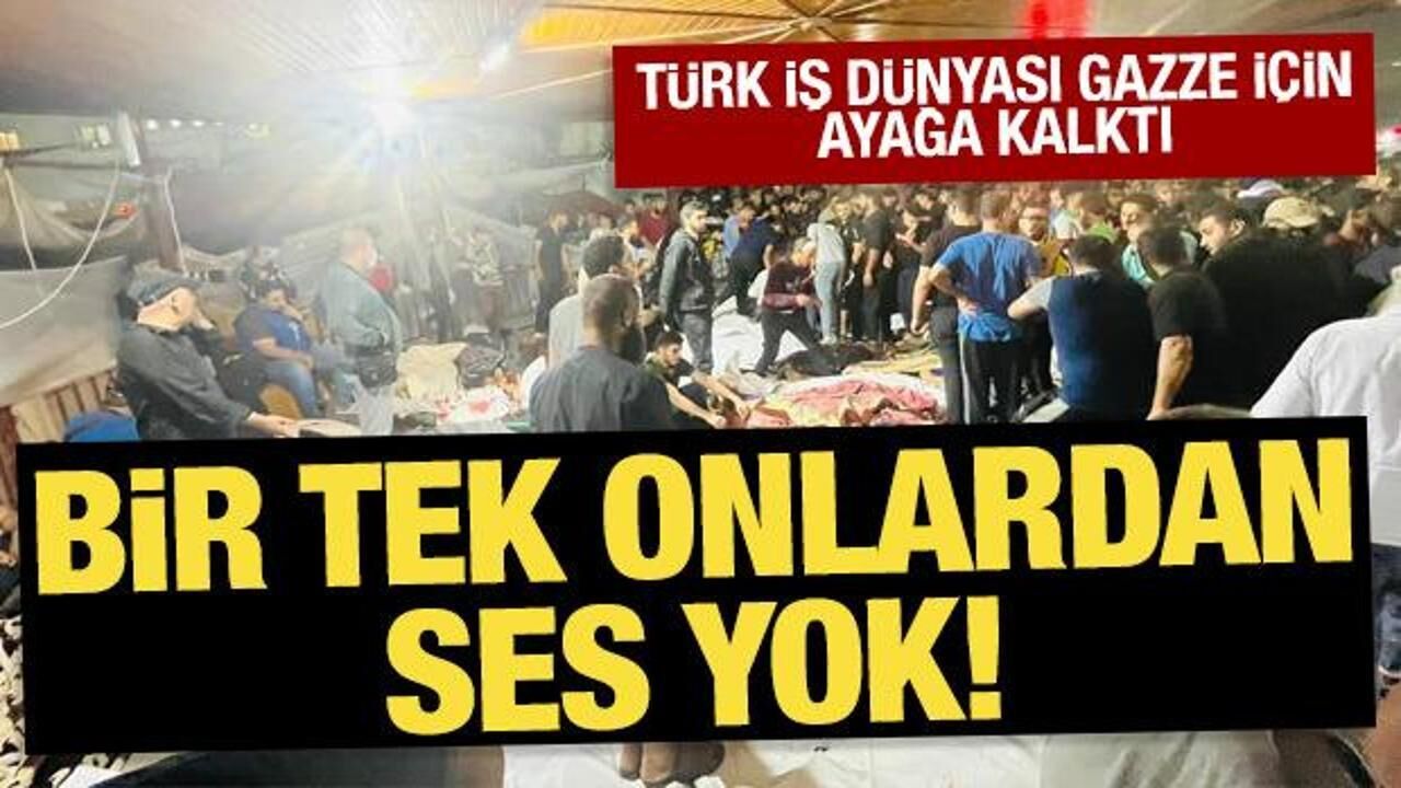 İş dünyayı Gazze için ayağa kalktı: TÜSİAD'dan ses yok