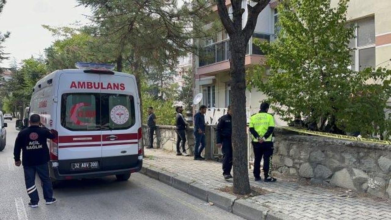 Isparta'da balkondan düşen 90 yaşındaki kişi öldü