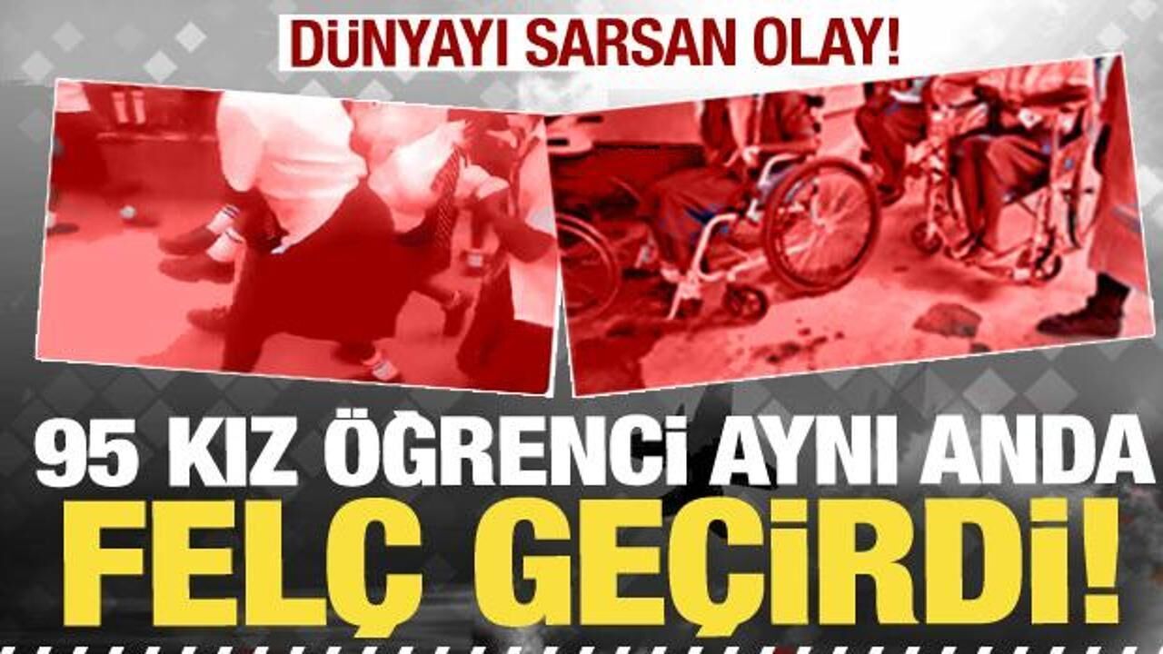 Kenya'da 95 kız öğrenci aynı anda felç geçirdi