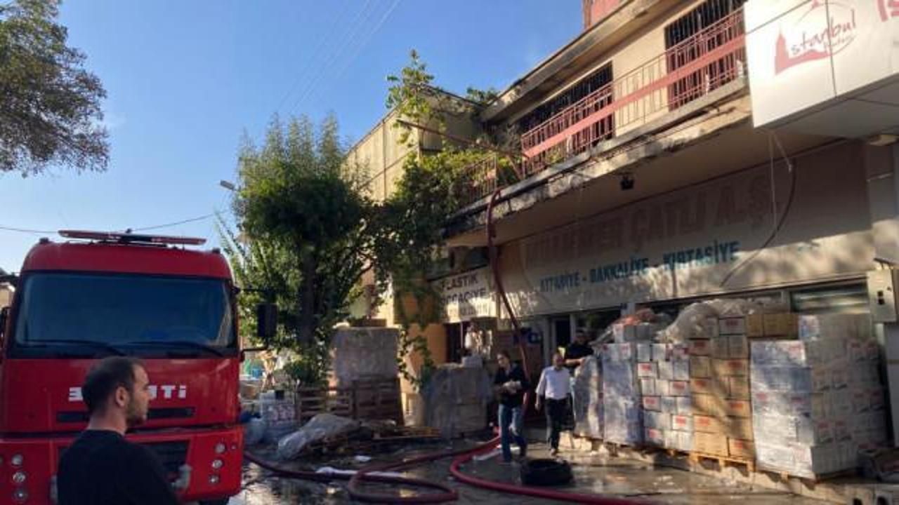 Konya'da korkutan yangın: Soğutma çalışmaları devam ediyor