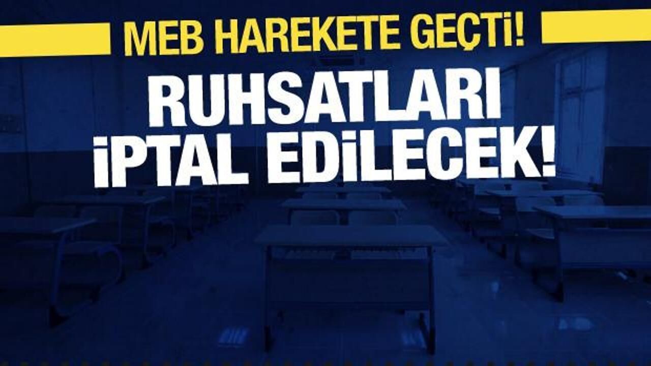 MEB'den 'hayalet sınıf' kuran özel okullara inceleme