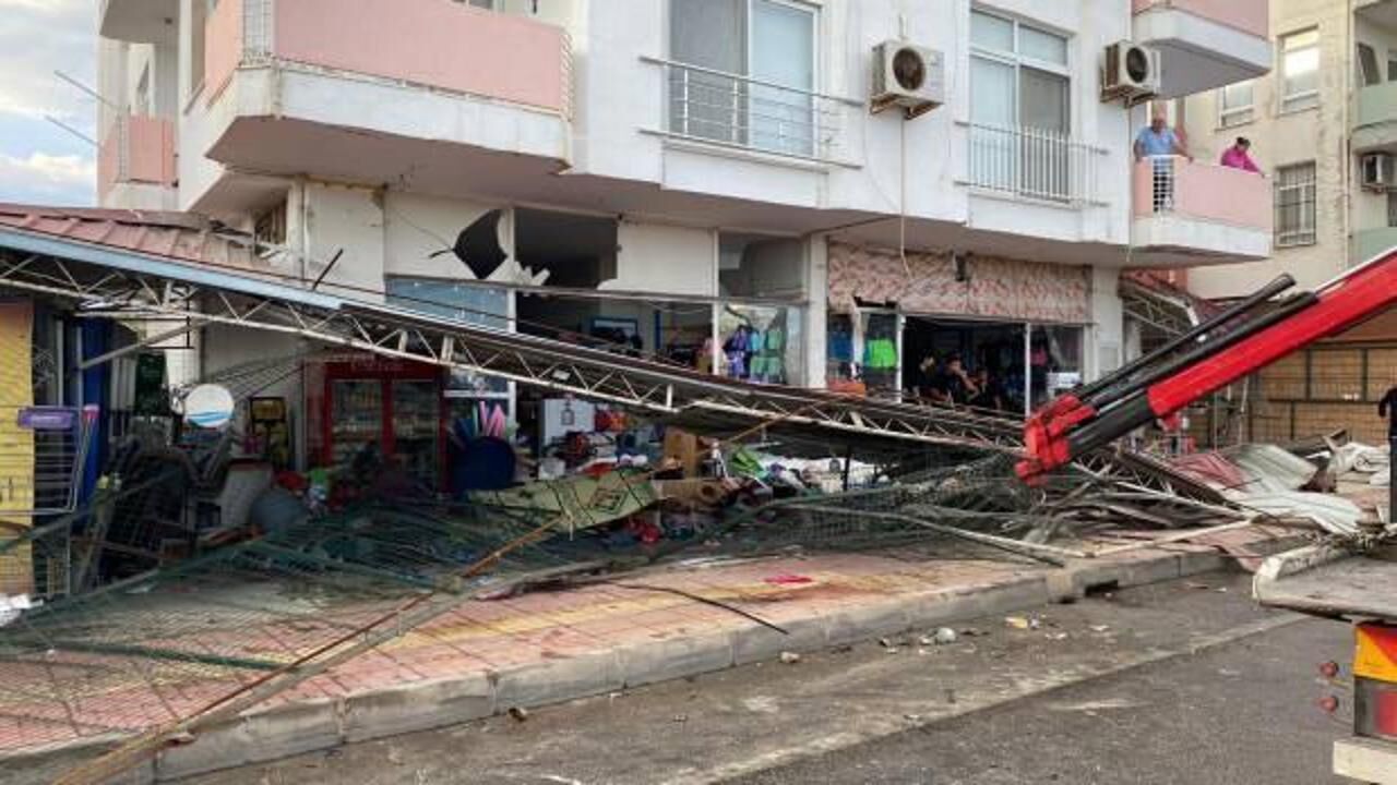 Mersin'de TIR dehşeti: Mağazaya girdi, 7 kişi yaralandı!