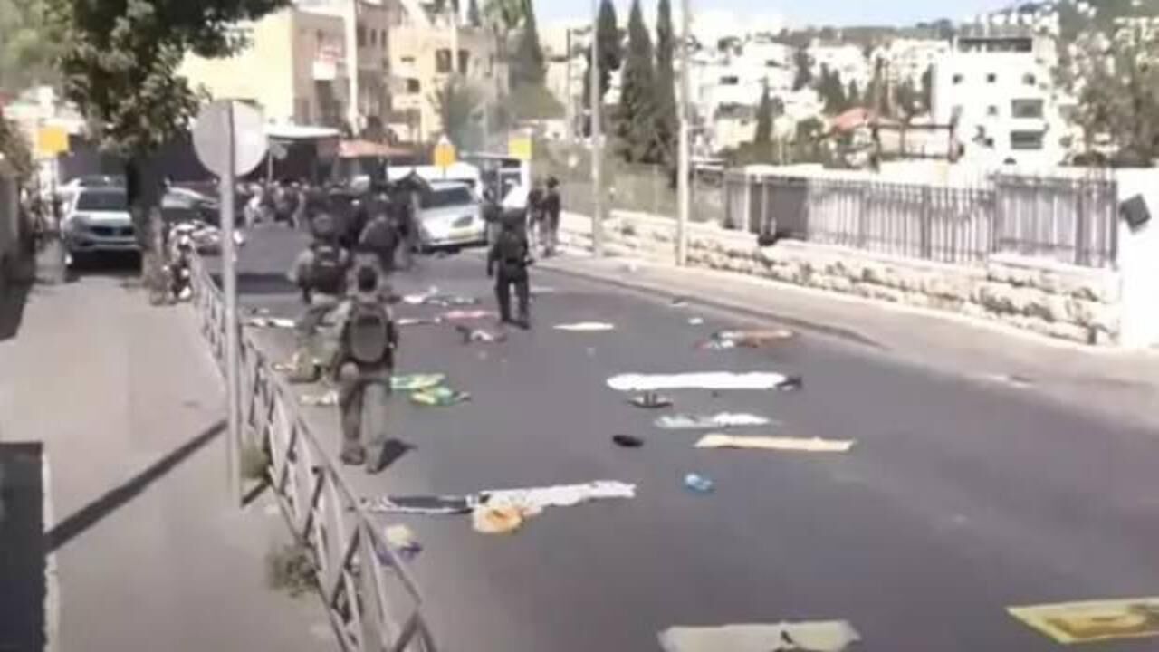 Mescid-i Aksa'da gerilim: İsrail polisinden müdahale