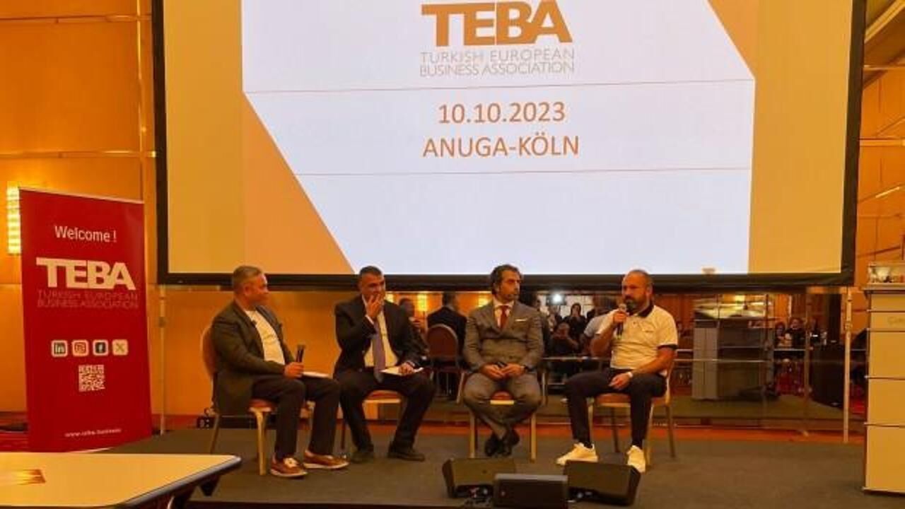TEBA, ANUGA fuarında gıda sektörünün öncüleri ile bir araya geldi