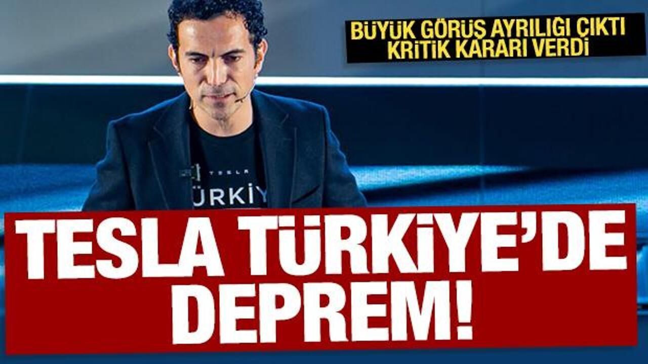 Tesla Türkiye'de deprem: Genel Müdür Kemal Geçer istifa etti