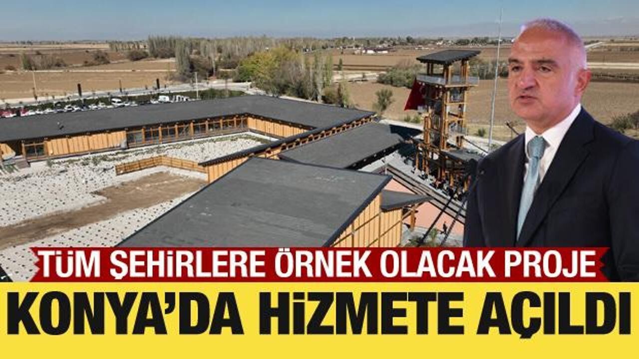 Bakan Ersoy: Turizm atılımında diğer şehirlere Konya'yı örnek gösteriyoruz