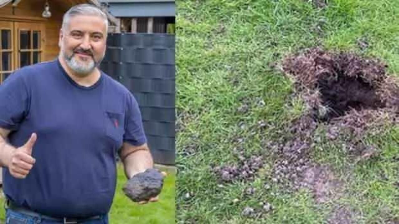 Başına taş yağdı. 400 bin Euro'yu kaptı