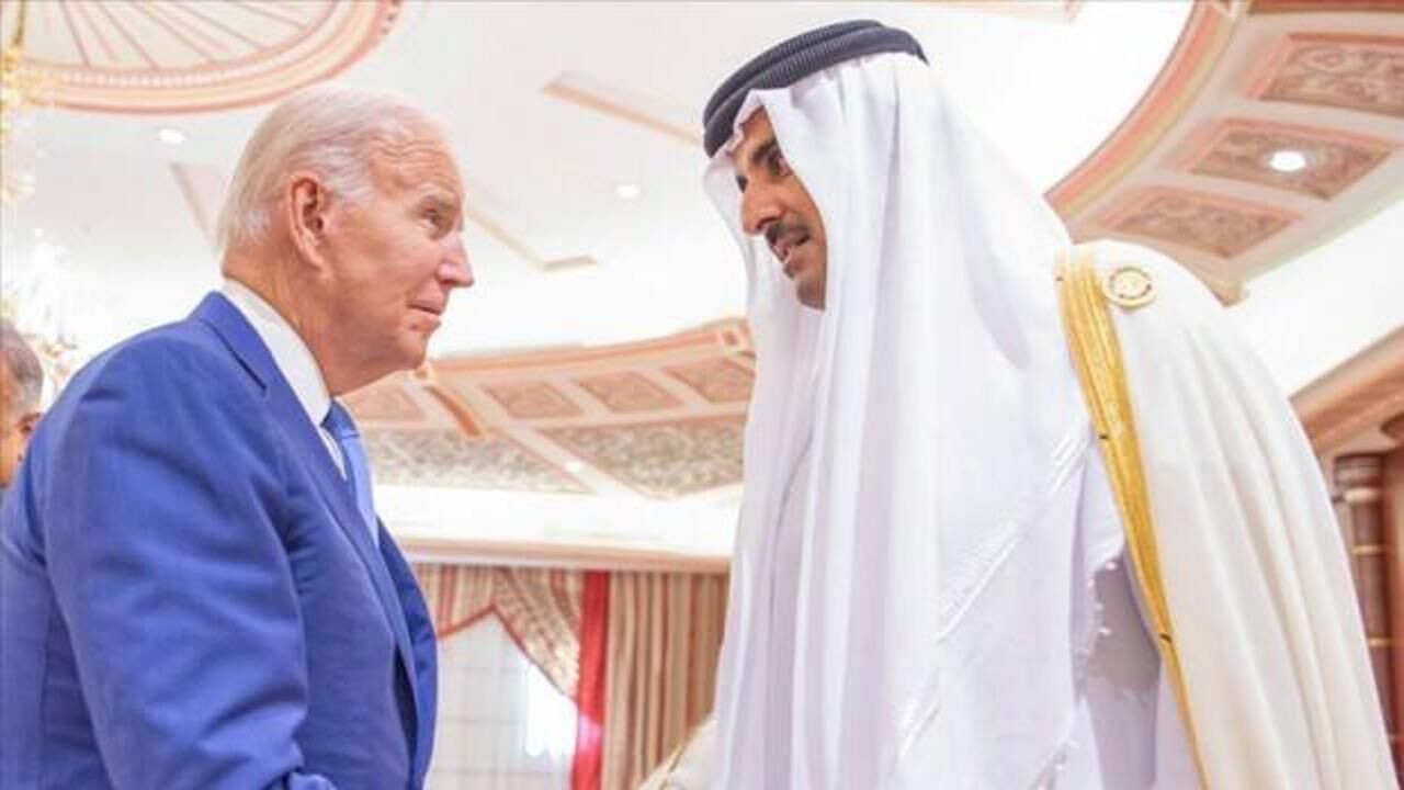 Biden'la Katar Emiri arasında Gazze görüşmesi