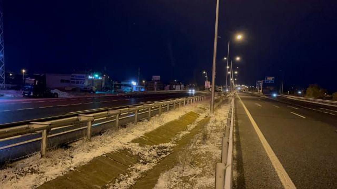 Kar nedeniyle kapanan D-100 kara yolu ulaşıma açıldı