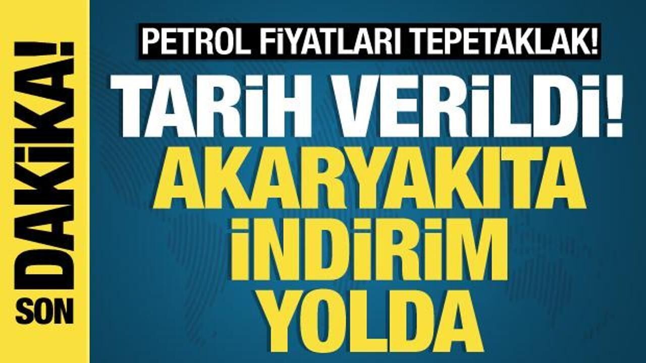 Petrol çakıldı! Motorine indirim yolda