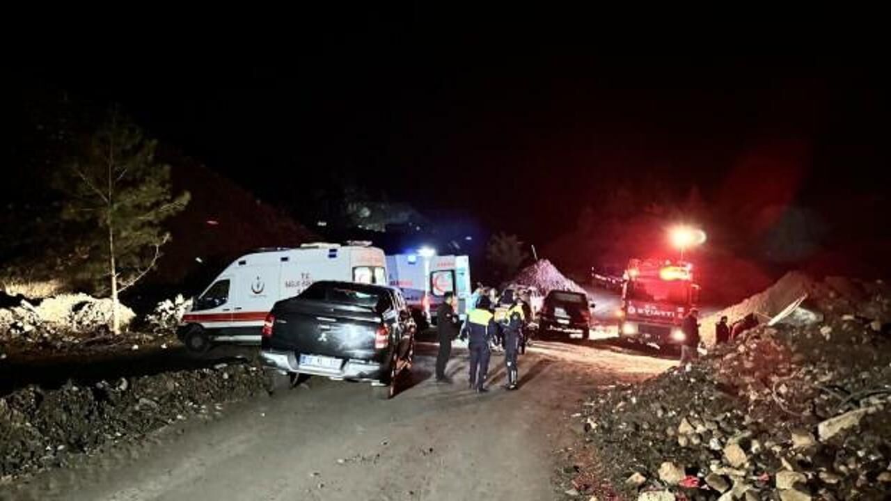 Denizli'de maden ocağında göçük meydana geldi! Soruşturma başlatıldı