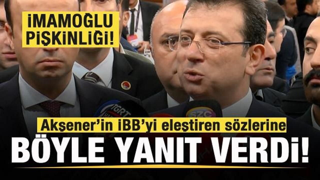 İmamoğlu'ndan Muharrem İnce ve Meral Akşener açıklaması