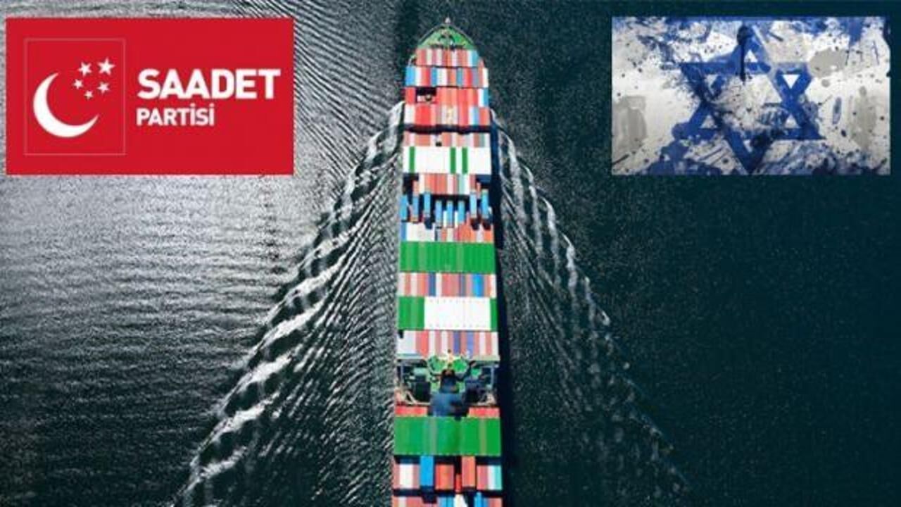 Saadet'in ilçe başkanı İsrail'e gıda ürünü satmış