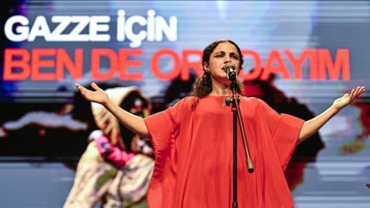 Sanat dünyası "Gazze İçin Ben de Oradayım" konserinde buluştu