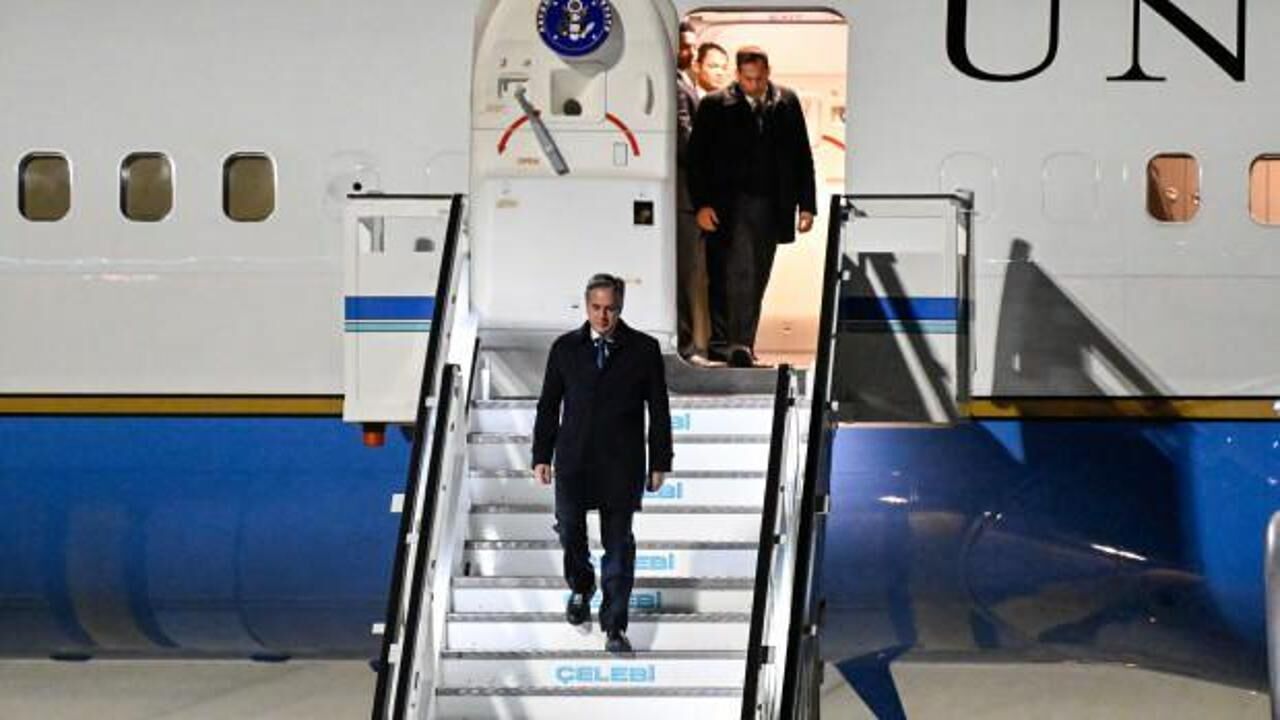 ABD Dışişleri Bakanı Blinken Türkiye'ye geldi