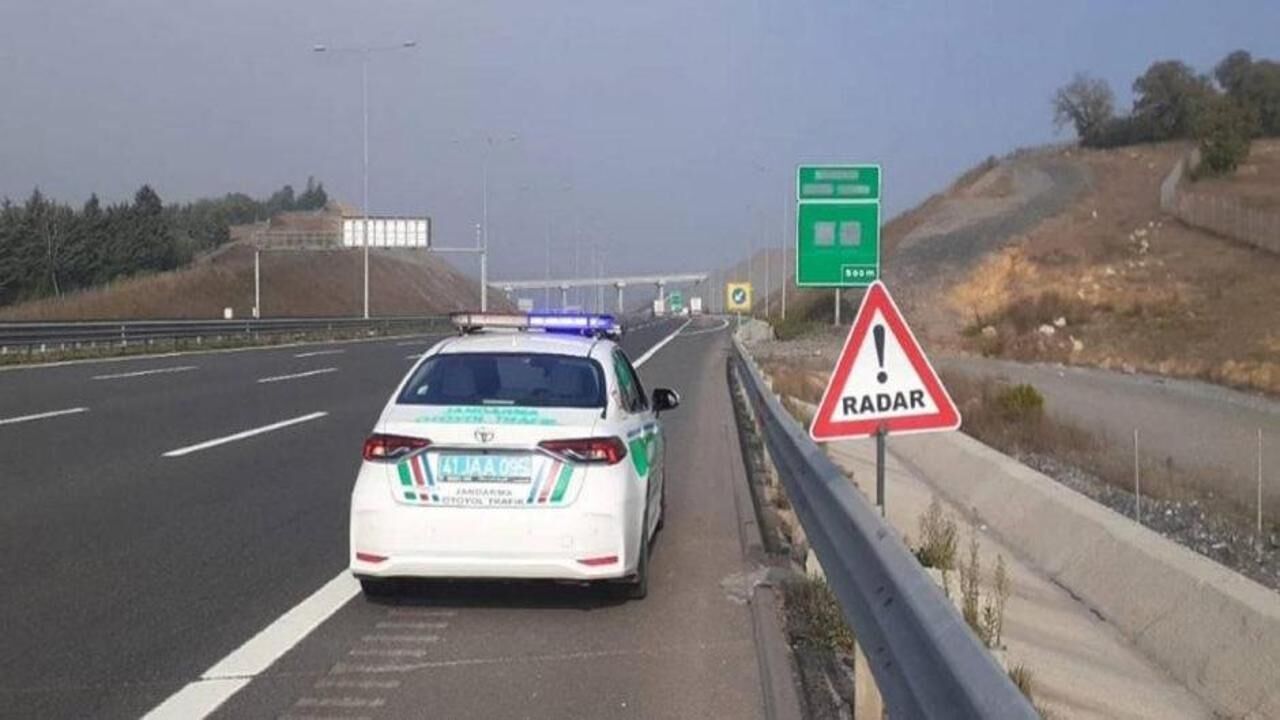 Hız sınırını ihlal edenlere 13,2 milyon lira ceza